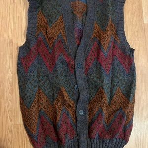 MISSONI rare vintage for BLOOMINGDALES sz L vest